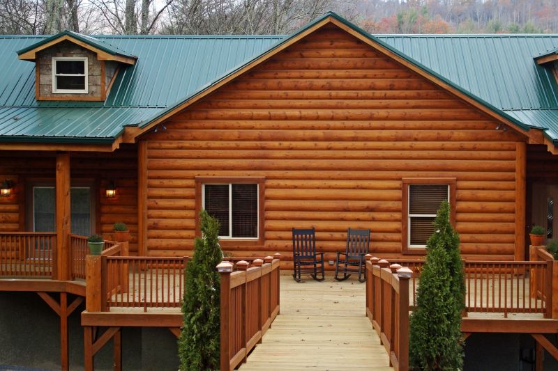 Log Home Refinishing