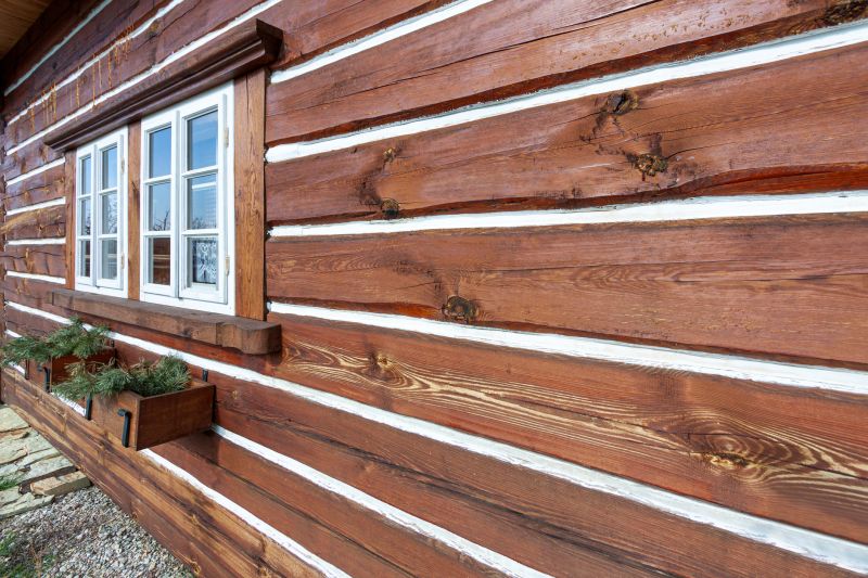 Log Home Refinishing
